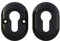 Ultion Sweet Escutcheon Keyhole Cover - Matching Door Furniture Available (Black)