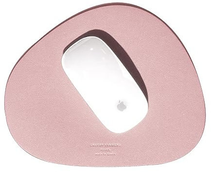 GREEDY FARMERS Mouse pad, Non-Slip Washable Waterproof Computer Mouse pad (Blush Pink)