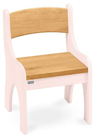 Original Levin Kinderstuhl von BioKinder® | Holzstuhl, Stuhl für Kinder aus 100% Bio-Massivholz, natürlich geölt & lasiert, Erle und Steinrosé