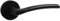 ONYX DESIGN iOS Lever on Rose Door Handle in Matt Black for Internal Doors