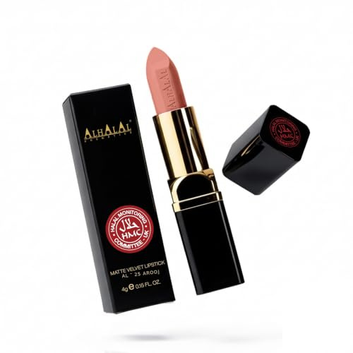 Halal MATTE VELVET LIPSTICK Long Lasting up to 16h Vegan and Cruelty-Free (AL-25-AROOJ) | Alcohol-free