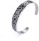 SIPURIS Nordisches Wikinger-Armband für Herren und Damen Valknut-Armband keltischer Knoten Armreif Edelstahl Rune nordisch keltisch heidnisch Amulett Schmuck Geschenke für Männer und Frauen