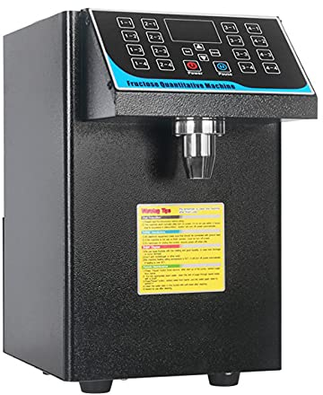 Acesunny 7.5L Fructose Quantitative Machine Milch Tee Softdrink Zuckersirupspender Bubble Tea Fructose Quantitative Maschine Intelligente Werkzeug zur Fruktos