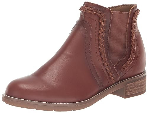 Earth Damen Nika Stiefelette, Braun 120, 41 EU