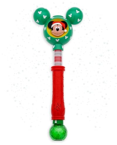 Mickey Mouse Light and Sound Holiday Bubble Wand