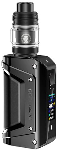 GeekVape Aegis Legend 3 Kit | 200W GEEKVAPE Aegis Legend 3 mod with Z Fli Tank 2ml Fit Z0.15XM 0.15Ω/ Z0.4 XM 0.4Ω Z coils (Black)