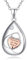 TANGPOET Ashes Necklace 925 Sterling Silver Heart Lock Urn Necklace Cremation Jewellery for Ashes Pendant Necklace for Women Girls with Funnel Filler Kit