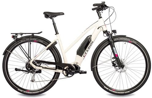 Airtracks 28 Zoll E-Bike Damen Trekking Fahrrad X-Tron SR1 City Elektrofahrrad Pedelec Mittelmotor Shimano STеPS E6100 Akku 504Wh 9 Gang Shimano ALIVIO RD-T4000-53 cm (Körpergröße 175-185cm)
