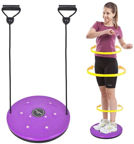 Twist Waist Disc Board mit Kordelzug, Taillentwister mit Kordelzug, Multifunktions Magnet Balance Board Pedal, Twist Waist Disc Board, Waist Trimmer, Twist Board Machine für Hüften und Taille