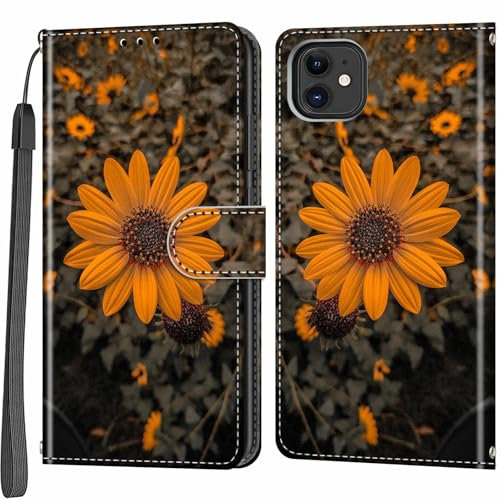 Salanheo Wallet Case for iPhone 12 / iPhone 12 Pro, with Card Slots Kickstand Shockproof Protective Phone Case Compatible for iPhone 12 / iPhone 12 Pro