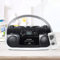 Tragbare CD-Boombox, Kassettenrekorder, mit Fernbedienung, AM/FM-Radio, 3,5-mm-AUX-Eingang, Kopfhöreranschluss, LED-Anzeige, kann zur Wiedergabe an den Fernseher angeschlossen Werden