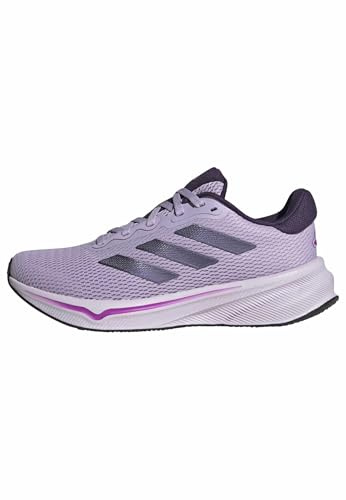 adidas Femme Response Runner Shoes, Powder Plum/Aurora Plum/Purple Burst, 39 1/3 EU