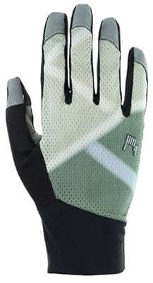 Roeckl Moleno 2 Fahrrad Handschuhe lang grün/schwarz 2025: Größe: 10