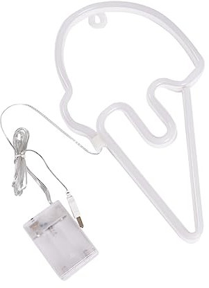 OSALADI Neon Licht Eiscreme Form Dekorative Lampe Led Licht Für Party Schlafzimmer Kinderzimmer Heimdekoration