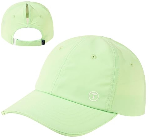 TOP-EX Damen Pferdeschwanz Basecap, leichte UV 50 Sportkappe für den Sommer | ChicPony™ UVCoolix™, kühlendes Schweißband, komfortable Zopföffnung, luftige Mesh-Einsätze, individuell verstellbare Passform
