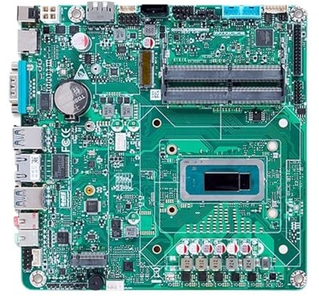ITX industrial control motherboard i5 12450h mini host commercial office home small desktop computer