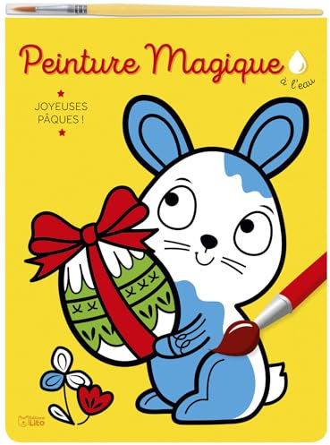 Mon bloc magique: Peinture magique à l'eau: Joyeuses Pâques ! - Dès 3 ans