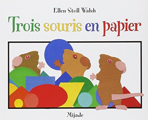 TROIS SOURIS EN PAPIER