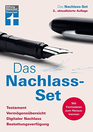 Das Nachlass-Set – Testament, Vermögensaufsicht, Digitaler Nachlass, Bestattungsverfügung – Beispielfälle und Beispielformulierungen: Testament, ... Digitaler Nachlass, Bestattungsverfügung