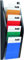 helit H6270195 - Wandbogendisplay „the arc“ 4 x DIN A4 hoch, schwarz