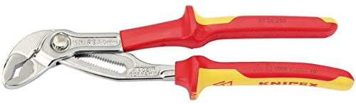 Knipex 34672 250mm VDE Cobra Chrome Waterpump Pliers