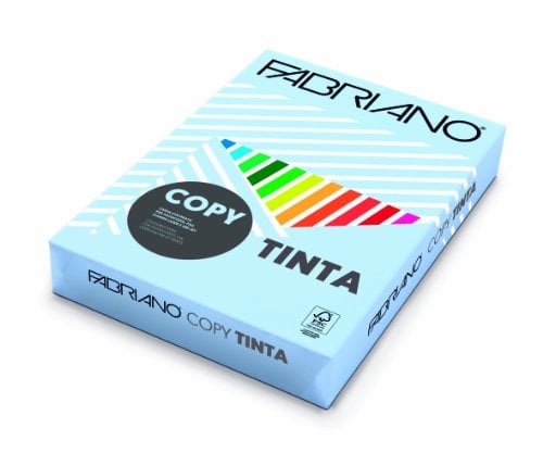 Fabriano F60721297 Papier, A4, 80 g, Hellblau, 500 Blatt