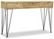 vidaXL Konsolentisch, 120 x 35 x 76 cm, massives Teakholz