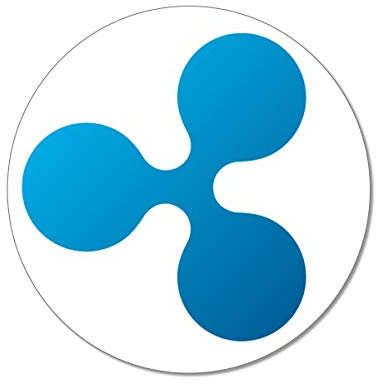 Save-Your-Bitcoins Universelle Aufkleber Sticker Ripple Logo XRP Ø 95 mm 1 Stück