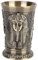 Calice Goblet - Vintage Metal Wine Cups Whisky Shot Glasses Gobelet Verres À Vin Egypte Vin Gobelet Ornements pour La Maison Ktv Bar