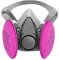 Respirateur réutilisable avec filtre 2097, demi-masque respiratoire pour résine époxy, peinture, plomb, poussière, moisissures, amiante, travail du bois, soudure