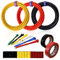 Cavo di alimentazione in silicone super flessibile 8AWG 3 colori x 4 m Lunghezza del cavo ogni filo di rame stagnato resistenza alle alte temperature, nastro elettrico e accessori per utensili inclusi