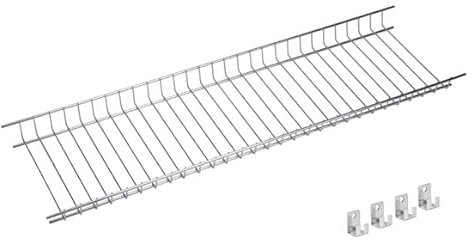 Sauvic Escurrevasos para Armario de Acero Inoxidable 55 cm