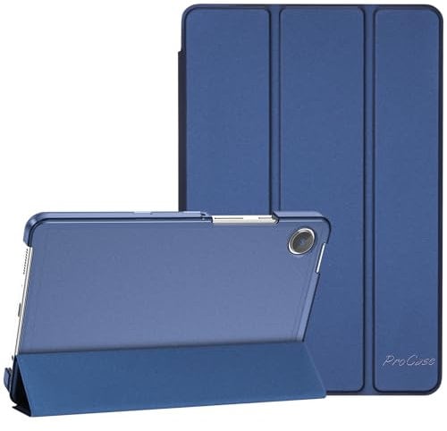 ProCase Slim Case for Galaxy Tab A9 8.7 Inch 2023, Lightweight Stand Protective Hard Back Shell Cover Case for Galaxy Tablet A9 8.7 SM-X110/X115/X117-Navy