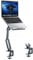 nediea Laptop Ständer für Schreibtisch, Laptop Arm Halterung mit 360° Drehbarem, Aluminium Tablettenständer, Verstellbar, Faltbarer Laptop Ständer/Halter, Passend für Tablettes Laptops mit 10-16 Zoll