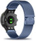 Métal Bracelet pour Garmin Forerunner 45S/45 Bracelet de Montre, avec Fermoir Magnétique Réglable Acier Inoxydable Milanais Bande de Rechange pour Garmin Forerunner 45S/45 Sangles (Métal,2)