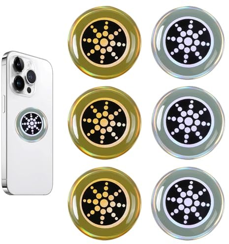 6 Stück Strahlenschutz Handy Aufkleber,Strahlenschützer Handy