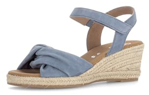 Gabor Damen Keilsandalen, Frauen Sandalen,Pflege-leicht,qualitaet,Respira,robust,rustikal,sensitiv,stabil,Tritt-fest,Heaven (Jute),43 EU / 9 UK