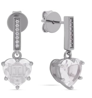 JETTE JETTE Damen-Ohrstecker 925er Silber, recycelt Zirkonia