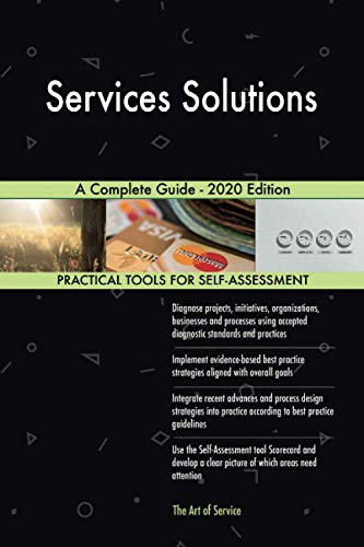 Services Solutions A Complete Guide - 2020 Edition