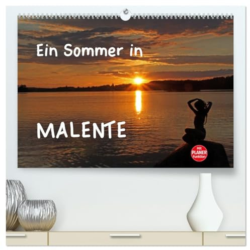 Ein Sommer in Malente (hochwertiger Premium Wandkalender 2026 DIN A2 quer), Kunstdruck in Hochglanz: Sommersehnsucht in Malente - Holsteinische Schweiz (CALVENDO Orte)