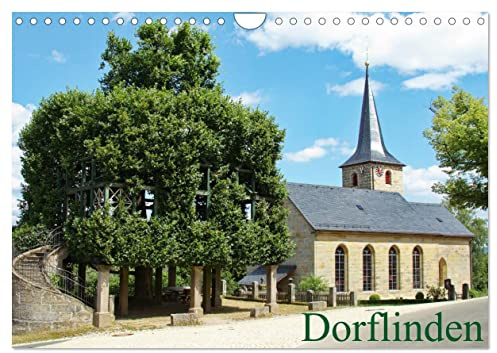 Dorflinden (Wandkalender 2026 DIN A4 quer), CALVENDO Monatskalender: Eine Tour über 12 Stationen zu den imposantesten Dorflinden Deutschlands (CALVENDO Natur)