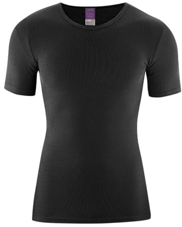 Living Crafts - Jacob | Kurzarm-Shirt - Bequem, Hochwertig, Keine Seitennähte, Bio-Baumwolle, Ideal als Unter-oder Oberbekleidung