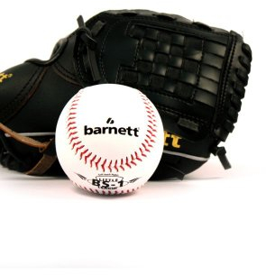 BARNETT GBJL-4 Baseball Set, Handschuh & Ball, Youth, PU (JL-102, BS-1)