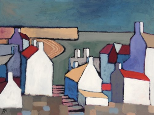 DEREK Melville Leinwanddruck, Mehrfarbig, 60 x 80 cm