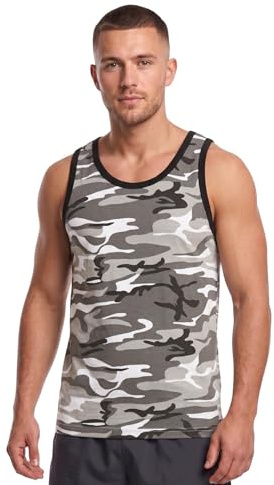 Sleeveless Vest 100% Cotton Army Singlet Military Tank Top Combat Summer Gym Training Camo Bundeswehr Olive Camouflage Muscle Shirt