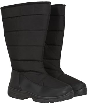 Mountain Warehouse Icey Womens Long Winter Snow Boots | Ladies Durable & Snowproof Footwear to Keep Dry, Insulated with Soft Sherpa Fleece Lining for Warmth & Comfort, For Walking