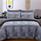 DTEX HOMES 100% Cotton Duvet Cover Set Printed Reversible Duvet Quilt Cover Set,Marrocoas-King