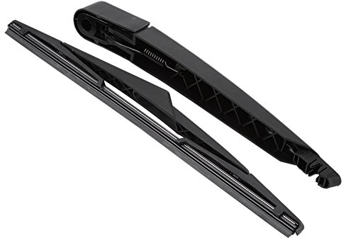 Auto Wischerblätter Heckscheibenwischer und Wischerblatt Satz, Aramox Satz Scheibenwischerarm für Auto Windschild Originalmodell Standard für 3 H 2003-2009, Schwarz