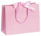 Luxury Boutique Gift Bag with Ribbon Tie & Rope Handles - Premium Recycled Paper - Perfect for Wedding Presents, Party Bags, Baby Shower (Baby Pink Small, 1 bag)