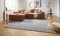 Teppich Supersoft Kurzflor Wohnzimmer-Teppich Modern Flauschig Weich Einfarbig für Wohnzimmer Küche Flur oder Schlafzimmer Hellgrau 160x230 cm